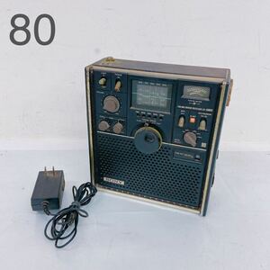 ３E020 SONY ソニー radio ラジオ スカイセンサー ICF-5800 FM AM 昭和レトロ