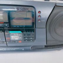 3D040 SONY ソニー ラジカセ DoDeCaHORN CD ドデカホーン CFD-900 オーディオ レトロ 通電音出し確認済_画像4