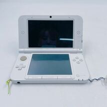 3A073 Nintendo ニンテンドー 3DS LL SPR-001(JPN) ゲーム 本体 ホワイト 白 充電器付 _画像2