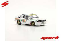 ■スパークモデル 1/43 1988 BMW M3 (E30) #5 A.バタネン 1000湖ラリー_画像3