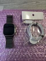 美品 メーカー保証 Apple Watch Ultra 2 GPS＋Cellularモデル 49mm MREJ3J/A チタニウムケース+ ミラネーゼループ_画像1