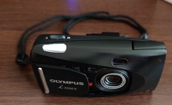 OLYMPUS i ZOOM75 フィルムカメラ 中古品 ブラック