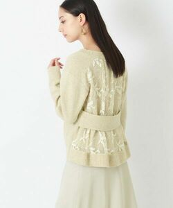 エポカ美品【La maglia due】レースコンビニットプルオーバー ¥64,900ベージュ色