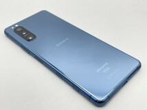 【超美品】SIMロック解除済み SIMフリー docomo SO-52A SONY Xperia 5 II ブルー エクスペリア 判定○ 029307_画像4