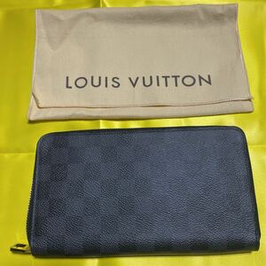 LOUIS VUITTON ルイヴィトン ダミエ グラフィット ジッピー オーガナイザー ラウンドファスナー長財布 トラベルケース N60111 CA1116