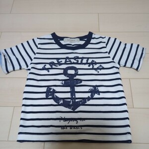 ボーダー Tシャツ 半袖Tシャツ 半袖 １００サイズ　子供服