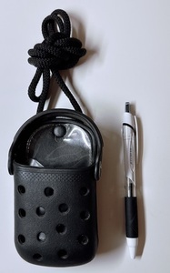 * Crocs / небольшая сумочка / чёрный / пробный использование прекрасный товар 
