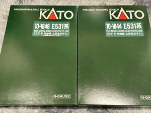 Nゲージ KATO 10-1843 10-1844 10-1845 10-1846 E531系　常磐線・上野東京ライン　15両