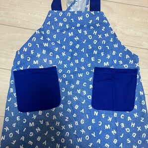 幼児　子供　エプロン　ハンドメイド　90サイズ　男の子