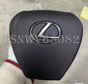  free shipping * Lexus ES LS ES300H AXZH10 UX200 UX300 LS500h GVF55 GVF50 air bag latter term black . stitch entering leather air bag cover 