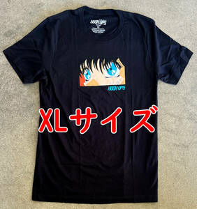 新品 XL Eyes T-shirt BLACK 黒 Hook-Ups ジェルミクラインindustries 半袖Tシャツ