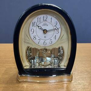 SEIKO EMBLEM セイコー 一方向回転飾り 置時計 HW476L 置き時計