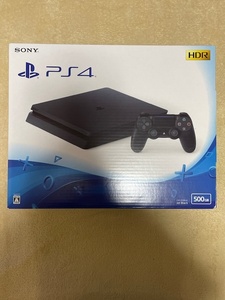 新品未開封 SONY PlayStation4 ジェット・ブラック 500GB CUH-2200AB01 4948872414647 ソニー プレステ４ PS4 未使用 【まとめて取引不可】