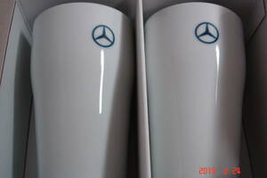  new goods unopened Mercedes * Benz original Arita . pair cup 