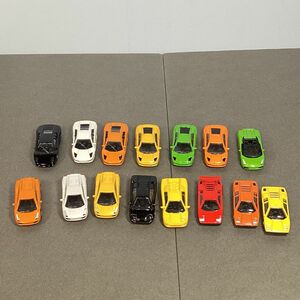 【中古】京商 1/100 ランボルギーニ カウンタックなどスーパーカー15台セット