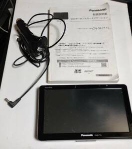 カーナビ:Panasonic CN-SL711L Gorilla ゴリラ:パナソニック 動作品：激古中古品