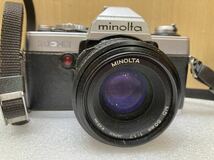 YK7420 一眼カメラ カメラまとめ　MINOLTA XG-E／Hi-MATIC S／α3Xi／Konica C35／GYASHICA ／FUJICA DL-100／Meikoi 7台まとめ　現状品_画像4