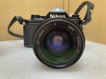 GXL9930 Nikon ニコン EM + RMC Tokina 35-70mm F3.5 フィルム一眼レフカメラ ケース付き　シャッターOK 現状品　1108_画像2