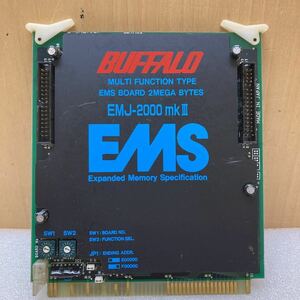 YK6998 PC-98 Увеличение платы (35) Плата памяти Buffalo EMJ-2000MKIII EMS 2 мегабайт Текущий пункт 0928