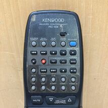 YK8375 ケンウッド KENWOOD オーディオリモコン　RC-E9 赤外線確認済　現状品　1127_画像2