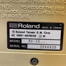 YK8116 Roland　MICRO MONITOR MA-20 MA-20 出音確認済　現状品_画像6