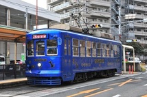 デジ画像２コマ　長崎電気軌道の旧車３００形・３１０号(みなと)_画像2