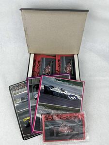 昭和　レトロ　スーパーレーシング　F1 カード　アマダ　60付　1980年代　当時物　未開封