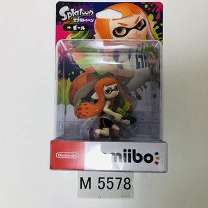 M5578 ●新品 未開封 即決●amiibo ガール (アミーボ スプラトゥーン オレンジ イカガール) ●Splatoon / Inkling Girl