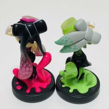 M5593 ●中古 美品 即決●amiibo アオリ ホタル / シオカラーズ セット(アミーボ スプラトゥーン) ●Splatoon / Callie & Marie 2-Pack_画像7