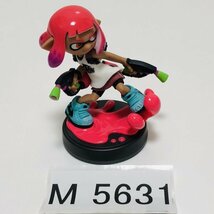 M5631 ●中古 美品 即決●amiibo ガール ネオンピンク (スプラトゥーン アミーボ イカガール) ●Splatoon / Inkling Girl - Neon Pink_画像1