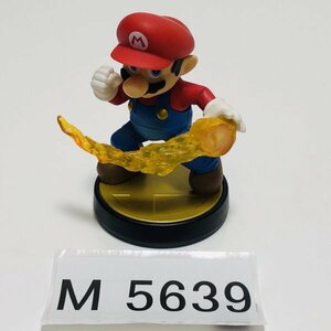 M5639 ●中古 即決●amiibo マリオ ファイアーボール (アミーボ 大乱闘スマッシュブラザーズシリーズ スーパー)●Mario FIRE BALL