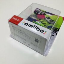 M5704 ●新品 未開封 即決●amiibo イカ (アミーボ スプラトゥーン グリーン 緑) ●Splatoon / Squid Green_画像3