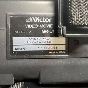 Victor/ビクター /ビデオムービー/ビデオカメラ/GR-C1 /ハードケース付き /アダプタ欠品につき動作未確認 現状品おわたしの画像8