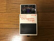 BOSS chromatic tuner TU −2 【ボス TU-2 クロマチックチューナー】_画像1