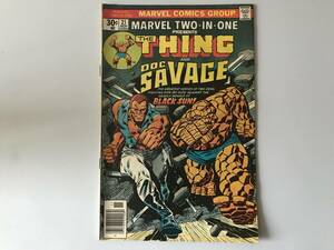 The Thing /ドク・サベージ【DOC SAVAGE】MARVEL TWO-IN-ONE マーベル コミックス 1976年 英語版 #21