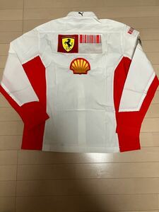 【非売品】F1フェラーリピットシャツ@XLサイズ