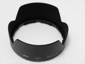 美品 Nikon HB-32 純正 レンズフード ニコン AF-S DX ED 18-70mmG / AF-S DX 18-105mmG / AF-S DX ED 18-135mm 用 送料220円　665