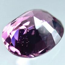 ［天然パープルスピネル0.617ct］M 約5.6×4.5mm ルース 裸石 purple spinel 宝石 ジュエリー _画像2