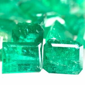 ［天然エメラルドおまとめ］ M 20ct 約裸石 宝石 emerald ベリル jewelry ジュエリー beryl DD5 ①