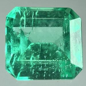 ［天然エメラルド0.315ct］M 約4.1×4.0mm ルース 裸石 ベリル beryl emerald 宝石 1ジュエリー jewerly EA0