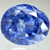 2.3ctUP!!［天然サファイア2.357ct］A 約6.8×5.8mm ルース 裸石 sapphire コランダム corundum 宝石 ジュエリー BJ1/BJ1 テEA5_画像1