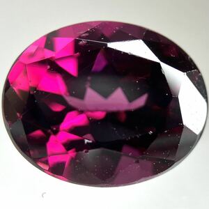 ［天然ロードライトガーネット5.109ct］A 約11.0×9.0mm ルース 裸石 rhodolite garnet 宝石 ジュエリー BJ1/BJ1 テEA5