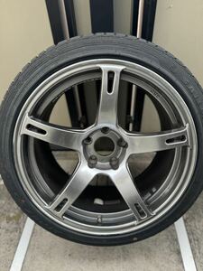 DOALL CST ZERO1 HYPERV2 18×9.5J+12 メタルシルバー②中古