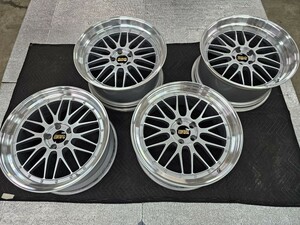 美品 BBS LM 254 239 9.5j +30 10.5j +20 5h 114.3 20インチ GT-R アルファード ヴェルファイア セルシオ クラウン