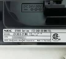 【ジャンク】NEC Aspire UX 24ボタンIP 電話機 ITZ-24D-2D(WH)TEL 1台 ビジネスフォン 通電確認のみ 即日発送【H24030817】_画像6