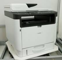 RICOH A4 モノクロ レーザー プリンター 複合機 SP 2300SFL コピー/スキャナ/FAX/プリンタ 印刷枚数4353枚 中古トナー付【H24030722】_画像1