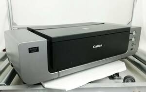 【ジャンク】Canon A3ノビ対応 インクジェット プリンター Pro9000 MarkⅡ キヤノン 中古インク付 修理/部品取/パーツ【H24032213】