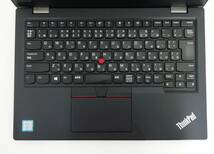 Lenovo ThinkPad L380 Core i3 8130U メモリ8GB 中古SSD M.2 SATA256GB Windows 11 Pro 64bit ひび割れ、キズ有 即日発送【H24031916】_画像6