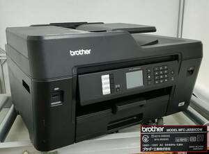 【ジャンク】brother/ブラザー A3 インクジェット 複合機　MFC-J6580CDW 目詰まり有り 中古インク付 即日発送【H24032906】