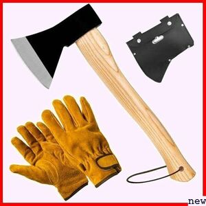 CARBABY heat-resisting glove attaching protection with cover camp supplies garden hatchet 37.5cm hand axe maul 374